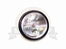 Фара Zodiak, Альфа круглая (черная)