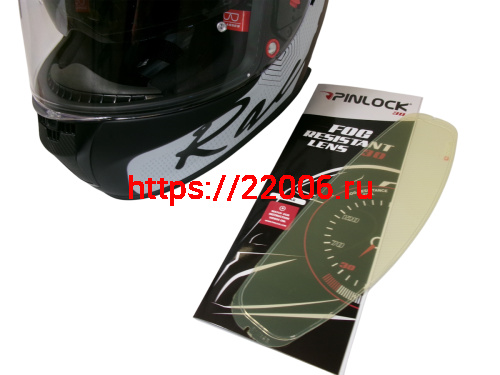 Шлем TVS RACING (Индия) STREET D/V DULL BLACK RED размер XXL, + пинлок в комплекте, очки фото 8