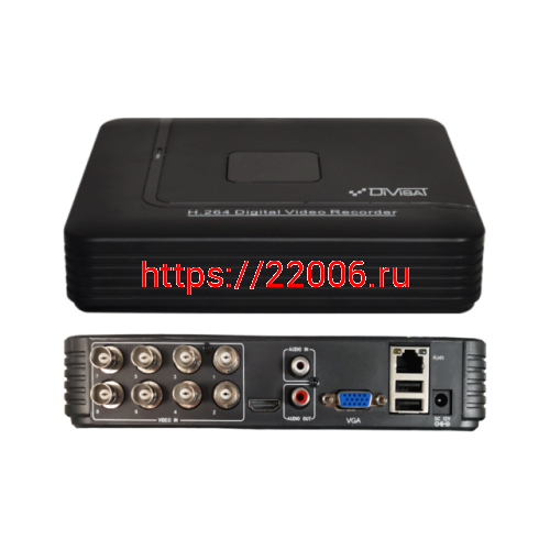 DVR-8512P LV v2.0 видеорегистратор гибридный