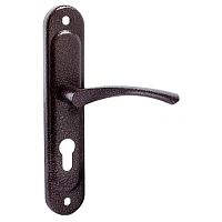 Ручка дверная Zenit (Зенит) на планке РФ1-55.17 (медь)