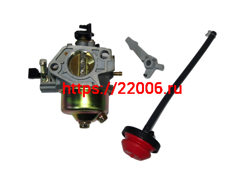 Карбюратор 188F/190F (с бензокраном), с подкачкой