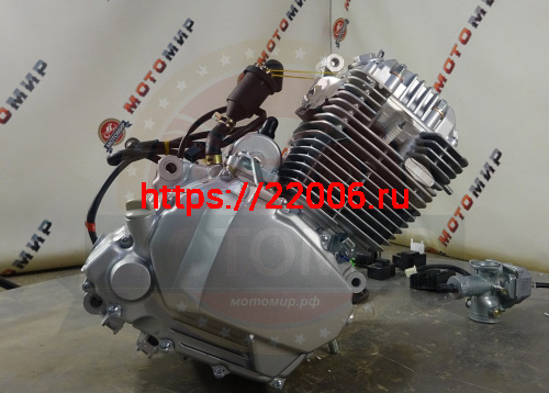 Двигатель ATV 4х такт. 250 см3 169FMM (CB250)  ZONGSHEN , 4+1 рверс, в сборе (TUNGUS 250) фото 4