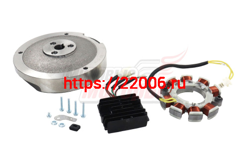 Комплект электрооб. 182F,188F,190F 11A 132 Вт (для РУЧ.стартера, без венца).(ОРИГИНАЛ, "LIFAN") Комплект электрооб. 182F,188F,190F 11A 132 Вт (для РУЧ.стартера, без венца).(ОРИГИНАЛ, "LIFAN")