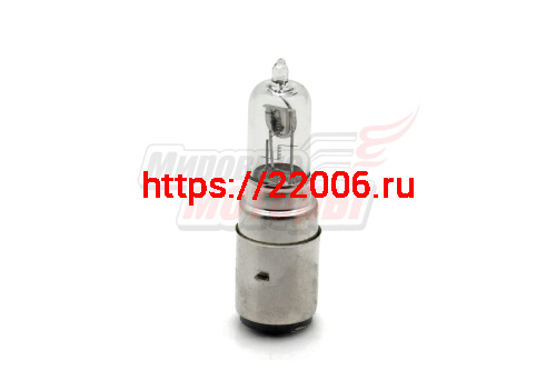 Лампа 6В 35/35Вт (H6) Ява Мопед галоген (BA20D)