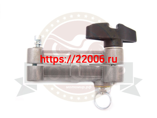 Кронштейн соединительный (разъёмной штанги) мотокосы GBC-026/033/043 фото 2