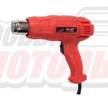 Фен строительный BRAIT BHG2000N (2000Вт;  485°С; 3 насадки; 2 скорости; регулировка)
