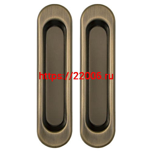 Ручка Punto (Пунто) для раздвижных дверей SH.SL152.010 (Soft LINE SL-010) АВ бронза