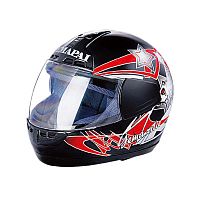 Мотошлем YM-801 черно-красный (XS)
