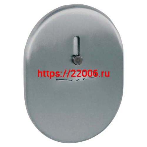 Накладка Fuaro (Фуаро) на сувальдный замок ESC.S-lift.SF/OV.476 (ESC 476) с шторкой SN мат.никель