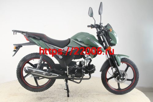 Мопед Alpha SA Max (Тюнинг) (багажник зад,диск.тормоз перед.,обтекат. фары,LED фара) ЧЕРНЫЙ фото 20