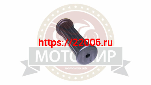 Ручка руля правая (газа) Восход, Мопед, Минск резиновая (Россия) фото 2