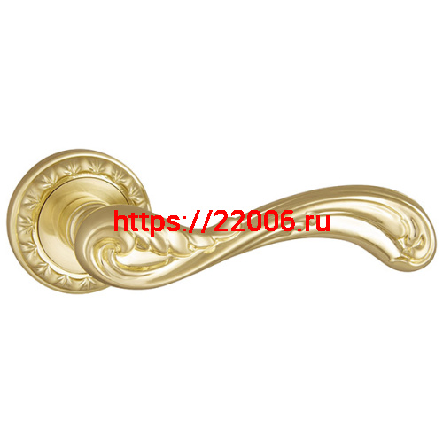 Ручка Punto (Пунто) раздельная PALMIRA MT SG/GP-4 матовое золото/золото