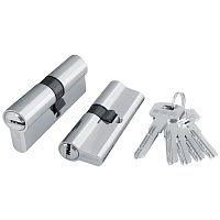 Цилиндровый Fuaro (Фуаро) механизм (200 ZA/60) 2000ZAKey60(25+10+25) CP хром 5Key