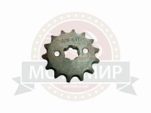 Звезда 14 зуб. (428) (d14-17, 2х30) цепи, ведущая Альфа, Activ, Pantera 125