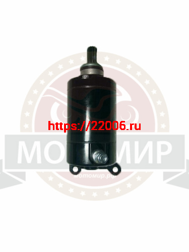Электростартер JH1505 крепления сзади (CB250. CВВ250, 169FMM) ХR250 (10 шлиц) фото 2