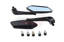 Зеркала (130) ЭКСКЛЮЗИВ пятиугольные, с переходниками d8,d10 (+переходник под левую резьбу,шестигранник,спец.ключ)