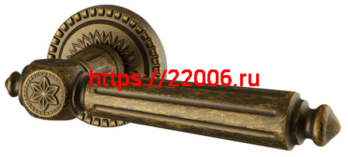 Ручка Armadillo (Армадилло) раздельная R.CL55.Matador (Matador CL4) OB-13 античная бронза