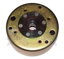 Зажигание 4х т GY6 в сборе с маховиком 7+1 катушка (052QMI0-0601000F0) (НАБОР)