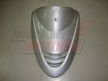 Облицовка передняя верхняя YB50QT-3 Racer Meteor/ ACTIV (ВНИЗУ РЕШЁТКА) серебристая