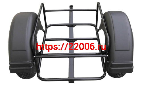 Прицеп для мотовездехода  (ИТМ) колеса 8",  БЕЗ СЦЕПКИ, без корыта, корыто отдельно код. 38490 фото 2