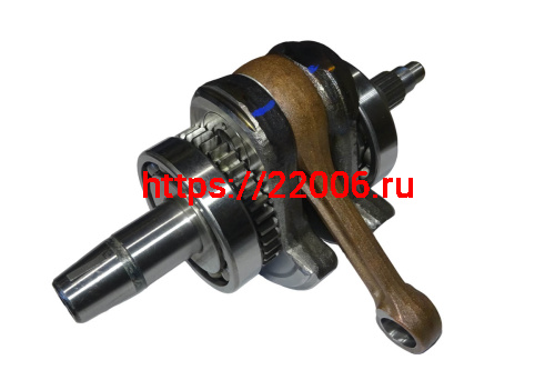 Коленвал 185YMQ (+ 2 подшипника) () фото 2