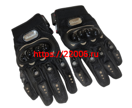 Перчатки PRO-BIKER MCS-01С сенсорные(чёрные), р-р XL