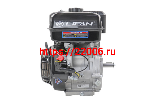 Двигатель LIFAN 13 л.с. 188F (389сс, 9,5 кВт, 4х такт., бенз., вал d25) фото 2