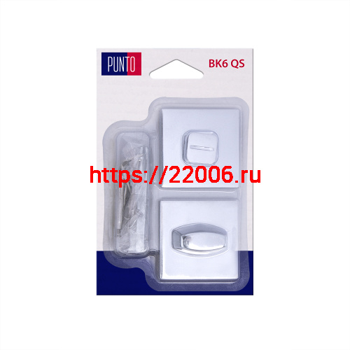 Ручка Punto (Пунто) поворотная LM/A BK6.K.QS52 CP-8 хром