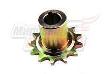 Звезда ведущая 13z мотобуксировщика "Буксирчик" (d=20мм, шаг 15,875, шпонка 5мм) цинк