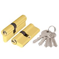 Цилиндровый Ajax (Аякс) механизм (AX100/60) AX1000Key60 (25+10+25) PB латунь