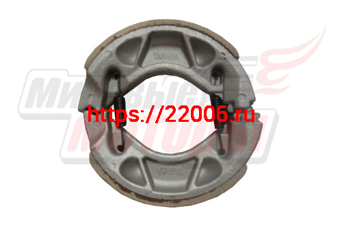 Колодки тормозные 130х30 мм задние барабанного тормоза YBR125 Колодки тормозные 130х30 мм задние барабанного тормоза YBR125