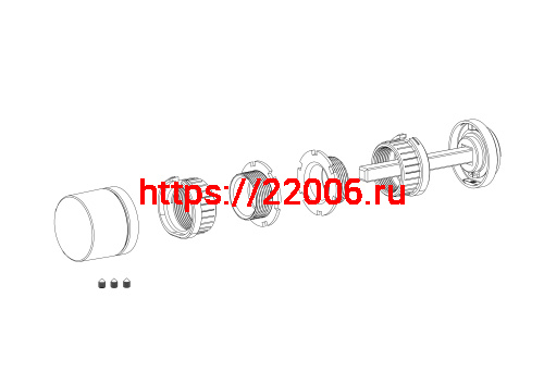 Ручка Armadillo (Армадилло) поворотная BK6.R.ART30 MWSC-33 итальянский тисненый фото 3