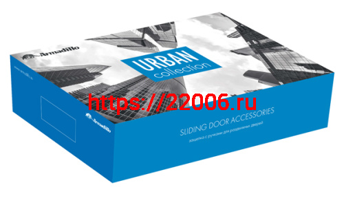 Ручка Armadillo (Армадилло) для раздвижных дверей SH.URB153.010 (SH010 URB) BB-17 коричневая бронза фото 3