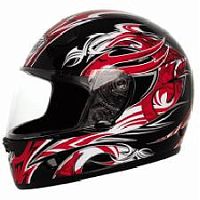 Мотошлем THH TS-38 №3 black/red (L)