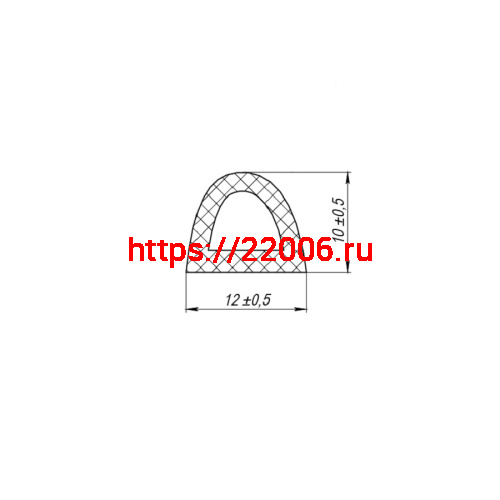 Уплотнитель Fuaro (Фуаро) самоклеящийся ADH/D-12x10mm, WHITE белый 150m фото 3