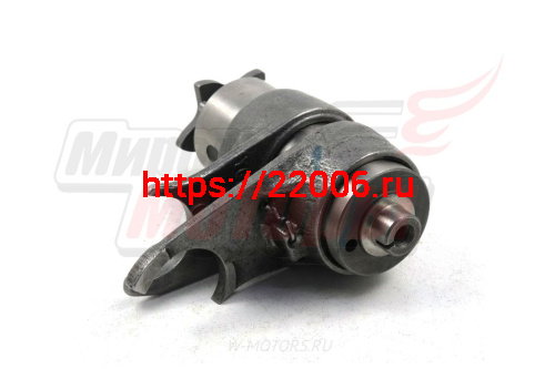 Вал переключения передач (копирный, с вилками) 1P47FMD,1P47FME,1P52FMH (70cc-110сс с реверсом) фото 2