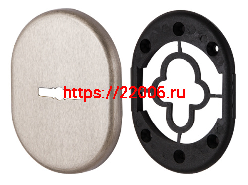 Декоративная накладка Armadillo (Армадилло) на сувальдный замок PS-DEC (ATC Protector 1) SN-3 Матовый никель фото 4