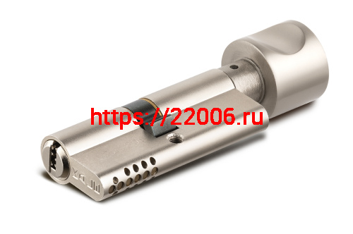 Цилиндровый механизм Kale kilit (Кале килит) с вертушкой 164 OBS SCE/100 (45+10+45) mm никель 5 кл. new фото 3
