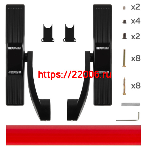 Ручка-штанга Fuaro (Фуаро) нажимная AP.1700A push-bar (ANTI-PANIC 1700А) фото 2