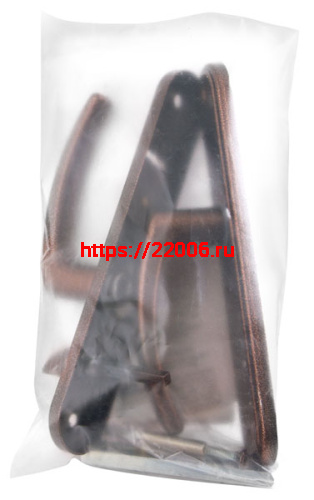 Ручка Guardian (Гардиан) дверная 4112 Вега (антик) /124:1:90(2474)/ фото 2