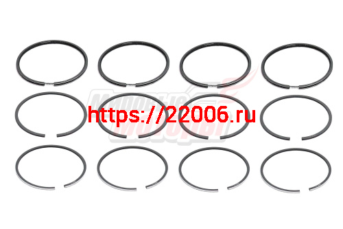 Кольца поршневые комплект D=100.0 Волга УАЗ ЗМЗ-410 (410-1000100)