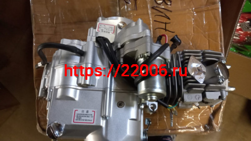 Двигатель 140см3 154FMI механич. сцепление, верхний стартер, (патр.,крышка,карб.,алюм.цилиндр) 49.9