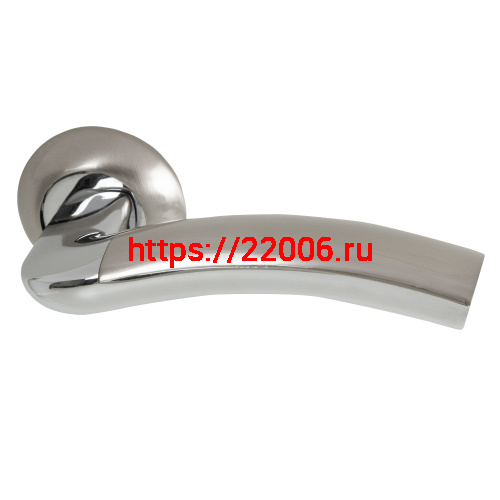 Ручка Armadillo (Армадилло) раздельная R.LD54.Libra27 (Libra LD27) SN/CP-3 матовый никель/хром