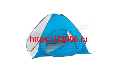 Палатка зимняя автомат 2х2 бело-голубая,дно на молнии (PR-D-TNC-038-2) Палатка зимняя автомат 2х2 бело-голубая,дно на молнии (PR-D-TNC-038-2)