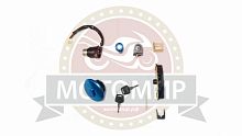 Замок зажигания TRICKLER,  XY110-17A (+ багажника+ седла+ крышка бака) (76020356)