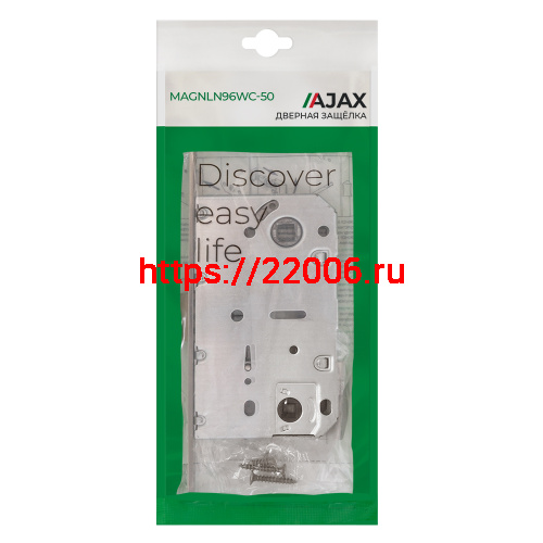 Защелка Ajax (Аякс) врезная MAGNLN96WC-50 (LN96WC-50) CP хром фото 2