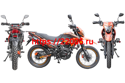 Мотоцикл KAYRO ENDURO 250cc "NOMAD" (ZS172FMM-3A, торм.пер/зад.диск, универс. покрышки пер. 90/90-19, зад 120/90-18)ПТС ОРАНЖЕВЫЙ фото 2