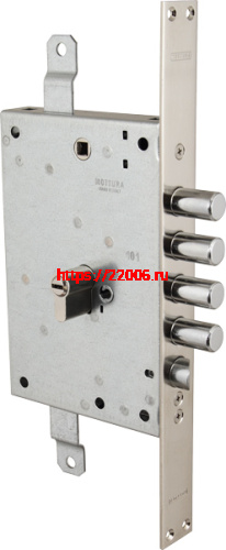 Корпус Mottura (Моттура) врезного замка с защёлкой 85.971-D RN (правый)