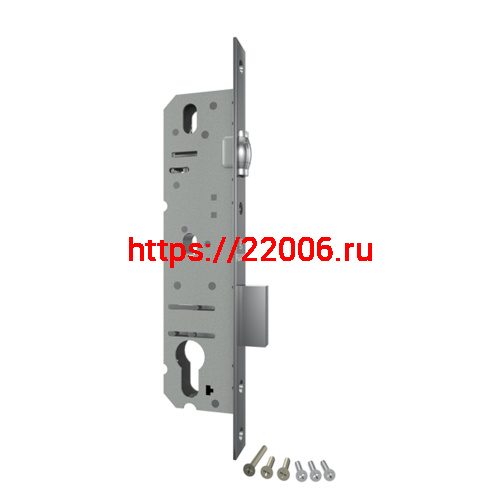 Корпус Fuaro (Фуаро) узкопрофильного замка с роликовой защёлкой PROF5124-30 CP хром