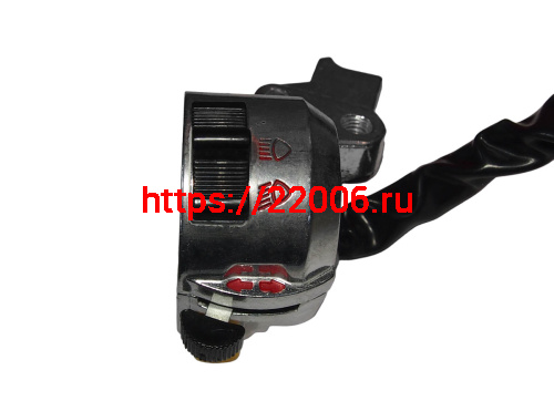 Переключатель Дельта, Zodiak, левый+правый , серебристый с проводом фото 3 Переключатель Дельта, Zodiak, левый+правый , серебристый с проводом фото 3